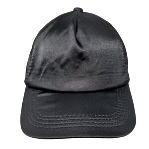 Rampage Slideback Hat Black One Size Adjustable Solid Blank